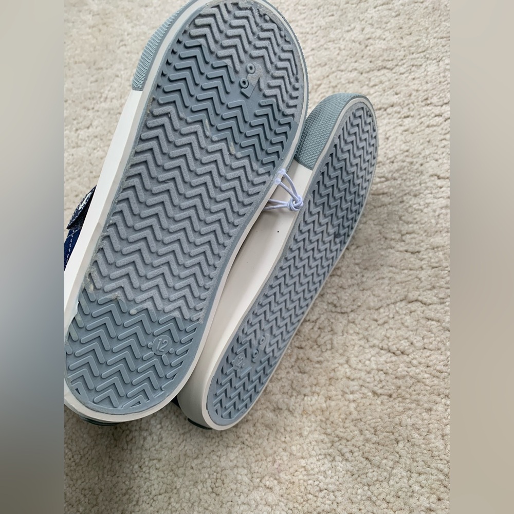 See Kai Run NWT Toddler Size 12 Belmont IIl Navy High Top Sneakers - Picture 7 of 7